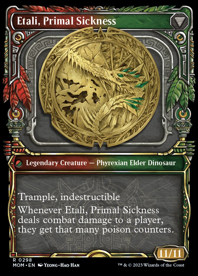 {R} Etali, Primal Conqueror // Etali, Primal Sickness (Multiverse Legends) [March of the Machine][MOM 298]