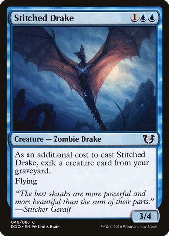 {C} Stitched Drake [Duel Decks: Blessed vs. Cursed][DDQ 049]