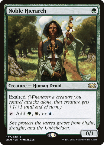 {R} Noble Hierarch [Double Masters][2XM 177]
