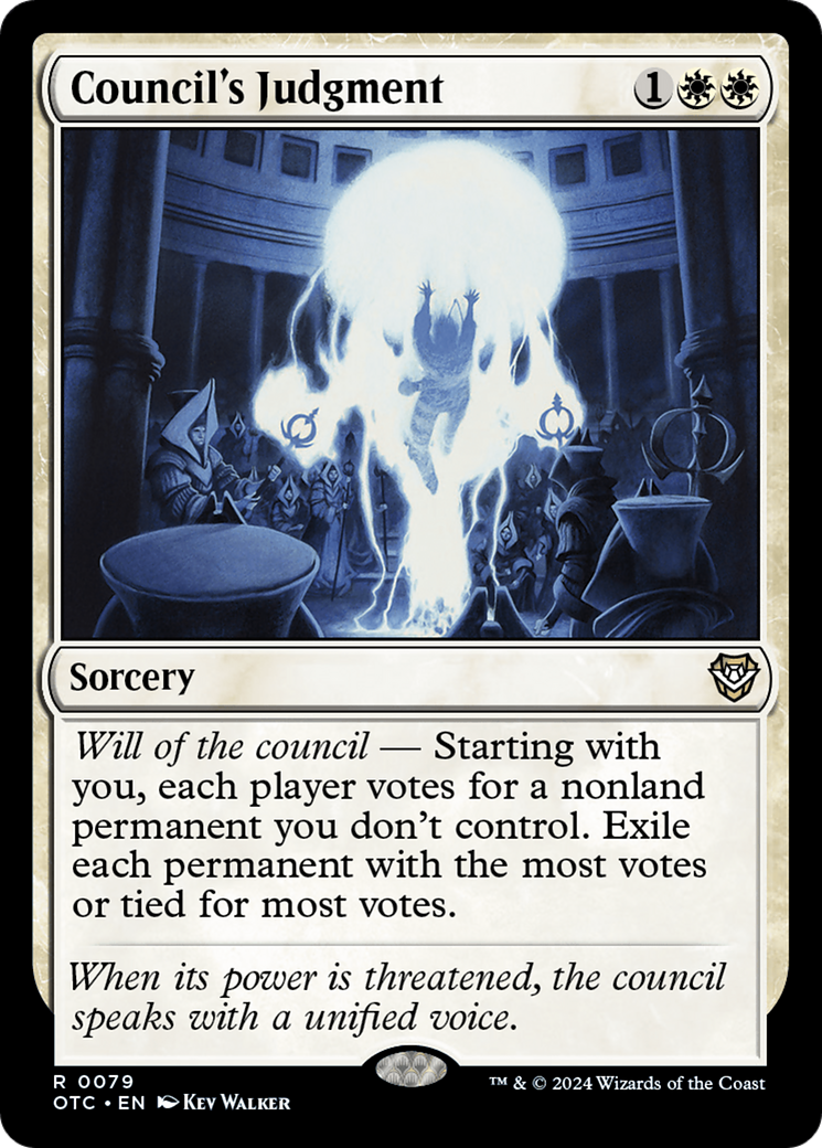 {R} Council's Judgment [Outlaws of Thunder Junction Commander][OTC 079]