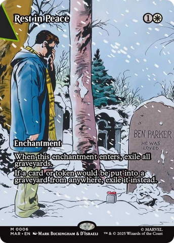 {@@ MAR R} Rest in Peace (Borderless) [Marvel's Spider-Man: Eternal-Legal] [SPE 006]