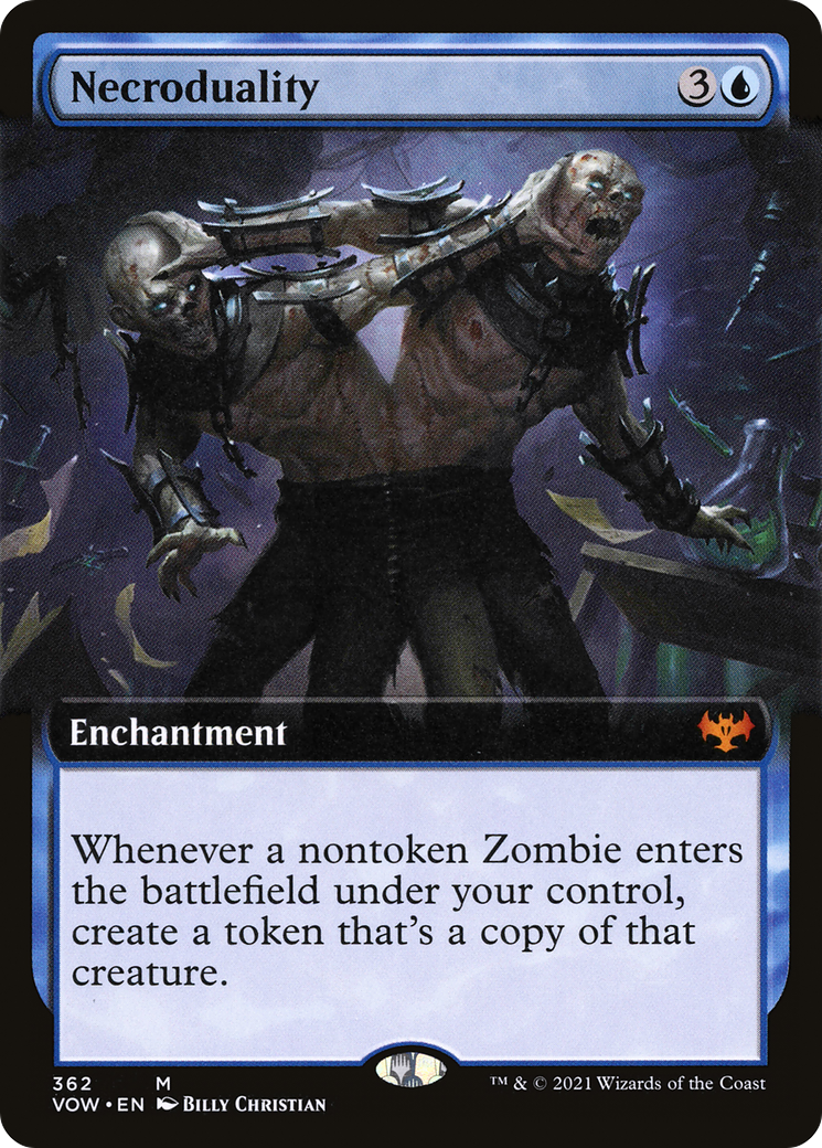 {R} Necroduality (Extended Art) [Innistrad: Crimson Vow][VOW 362]