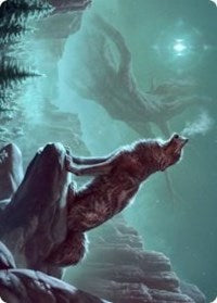 {A} Sarulf's Packmate Art Card [Kaldheim Art Series][AKHM 051]