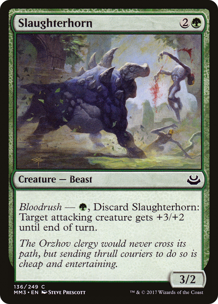 {C} Slaughterhorn [Modern Masters 2017][MM3 136] - Misty Mountain Games