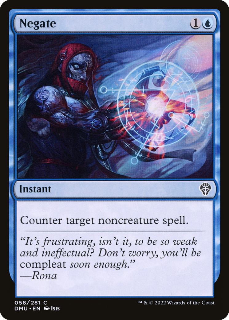 {C} Negate [Dominaria United][DMU 058]