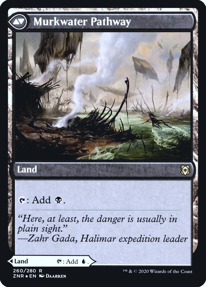 {R} Clearwater Pathway // Murkwater Pathway [Zendikar Rising Prerelease Promos][PR ZNR 260]