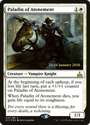 {R} Paladin of Atonement [Rivals of Ixalan Prerelease Promos][PR RIX 016]