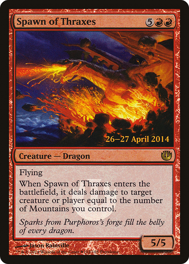 {R} Spawn of Thraxes [Journey into Nyx Prerelease Promos][PR JOU 112] - Misty Mountain Games
