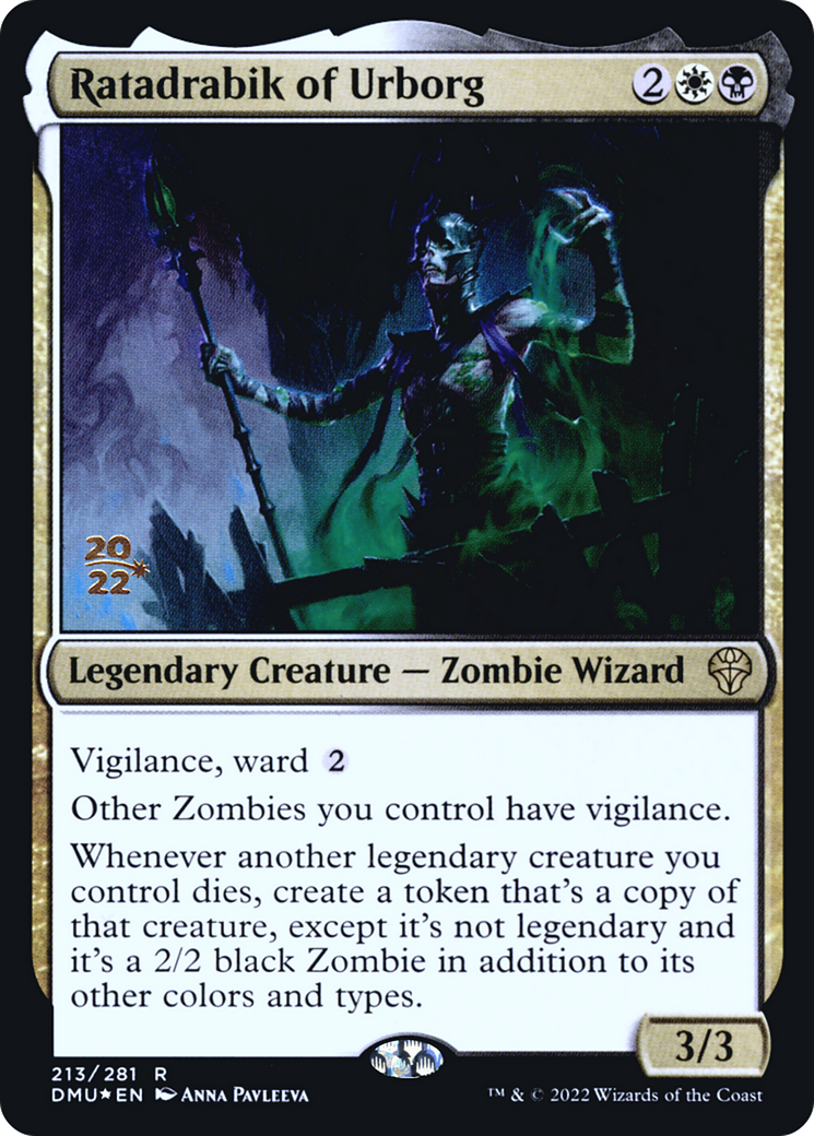 {R} Ratadrabik of Urborg [Dominaria United Prerelease Promos][PR DMU 213]