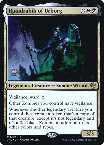 {R} Ratadrabik of Urborg [Dominaria United Prerelease Promos][PR DMU 213]