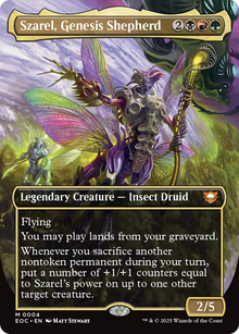 {R} Szarel, Genesis Shepherd (Borderless) [Edge of Eternities Commander][EOC 004]