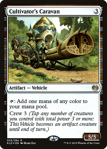 {R} Cultivator's Caravan [Kaladesh Prerelease Promos][PR KLD 203]