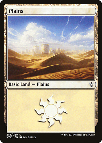 {B}[KTK 251] Plains (251) [Khans of Tarkir]