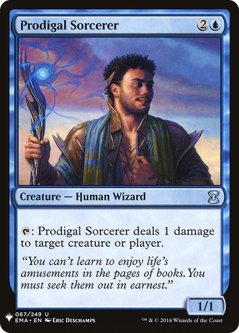 {C} Prodigal Sorcerer [Mystery Booster][LS EMA 067]