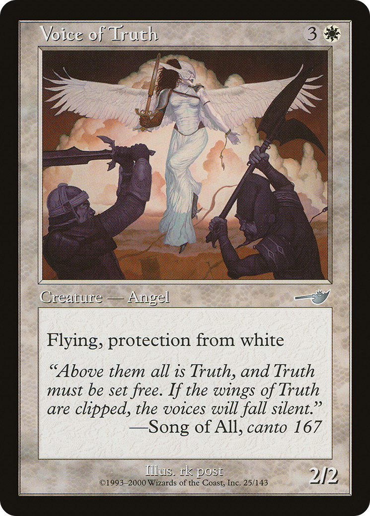 {C} Voice of Truth [Nemesis][NEM 025] - Misty Mountain Games