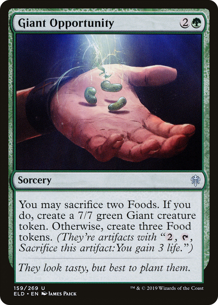 {C} Giant Opportunity [Throne of Eldraine][ELD 159]