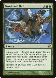 {R} Tooth and Nail [Modern Masters][MMA 170] - Misty Mountain Games