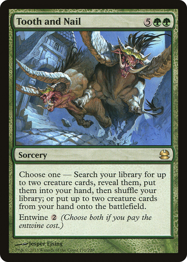 {R} Tooth and Nail [Modern Masters][MMA 170]