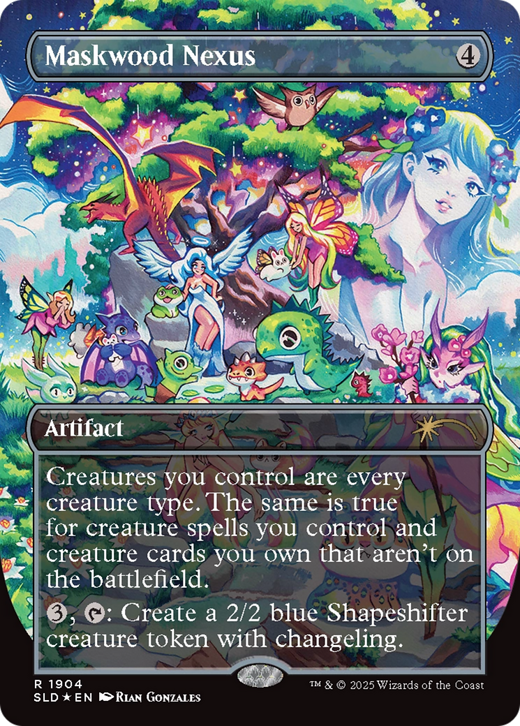 Maskwood Nexus [SLD 1904]  (Borderless) Foil