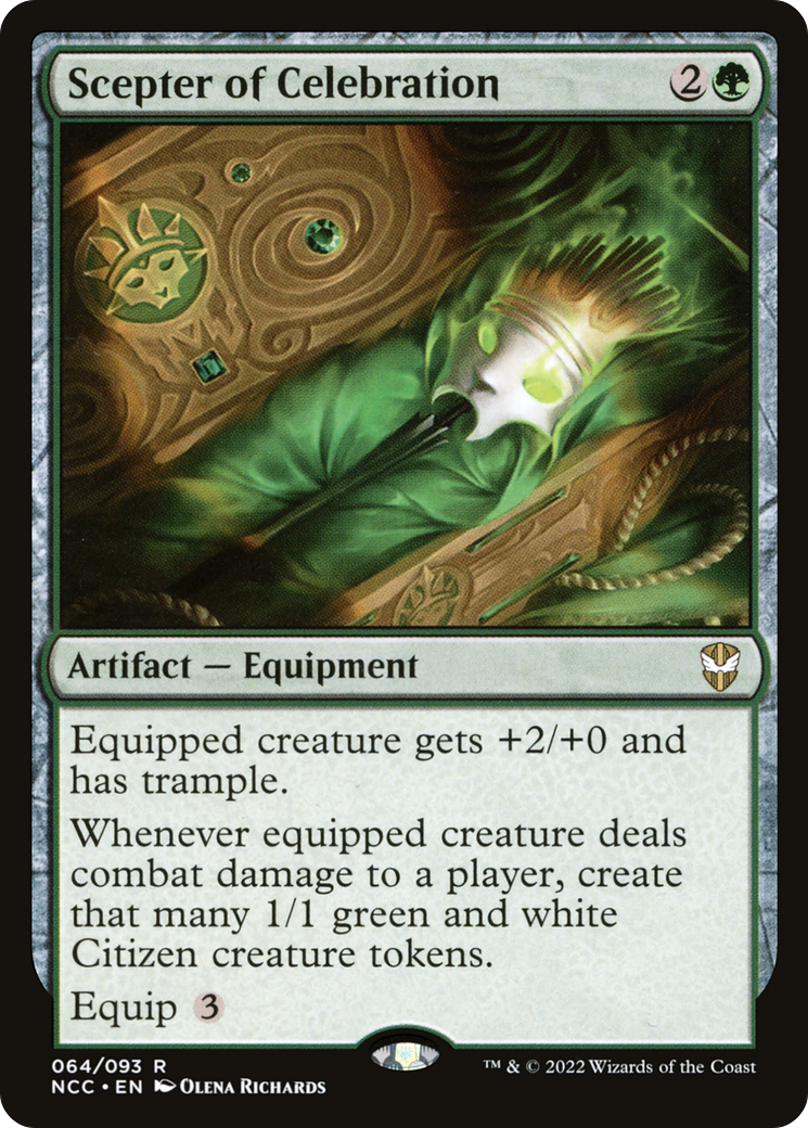 {R} Scepter of Celebration [Streets of New Capenna Commander][NCC 064]