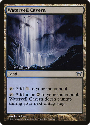 {C} Waterveil Cavern [Champions of Kamigawa][CHK 286]