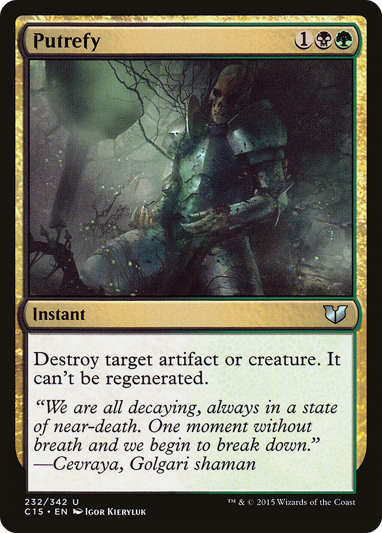 {C} Putrefy [Commander 2015][C15 232] - Misty Mountain Games
