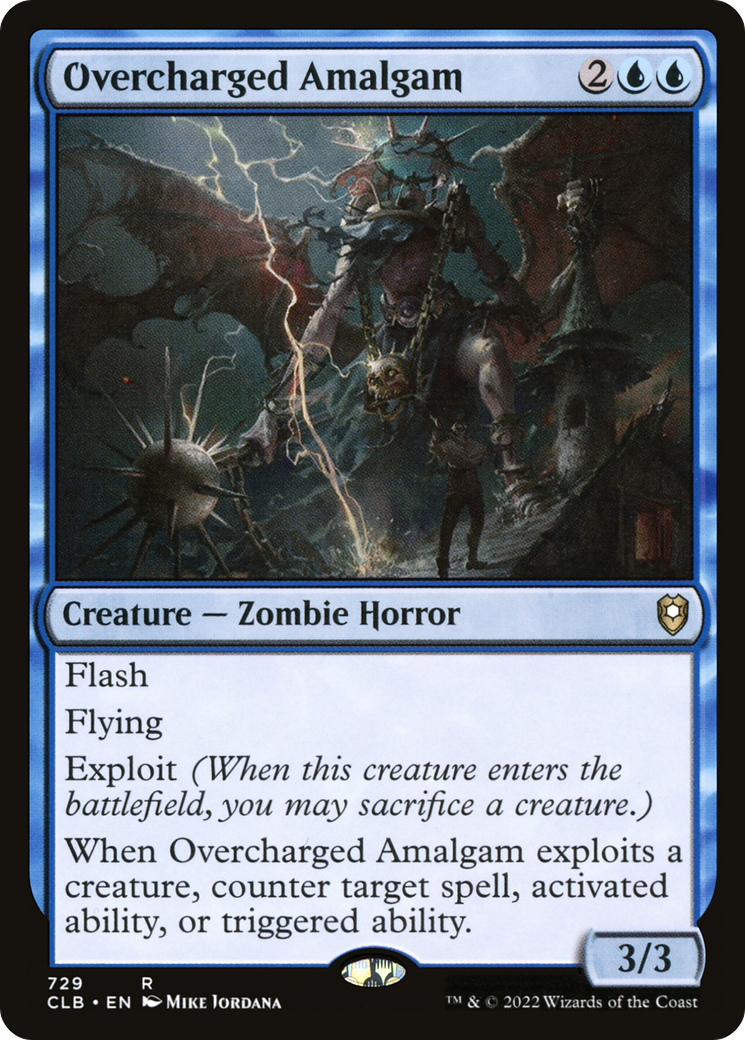 {R} Overcharged Amalgam [Commander Legends: Battle for Baldur's Gate][CLB 729]