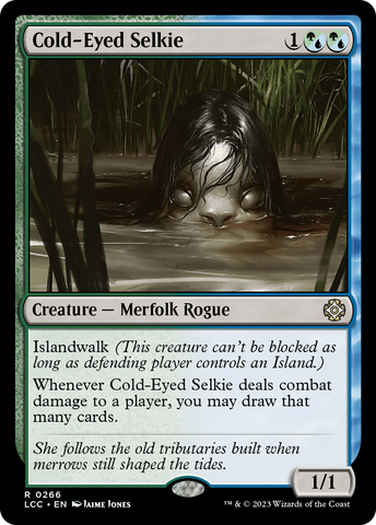 {R} Cold-Eyed Selkie [The Lost Caverns of Ixalan Commander][LCC 266]