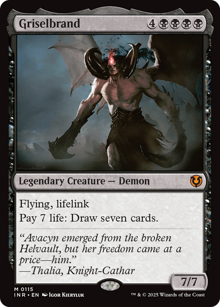 {R} Griselbrand [Innistrad Remastered][INR 115]
