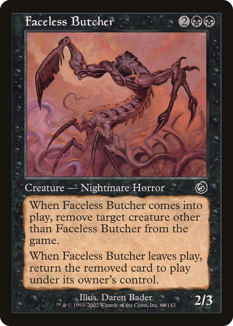 {C} Faceless Butcher [Torment][TOR 060]