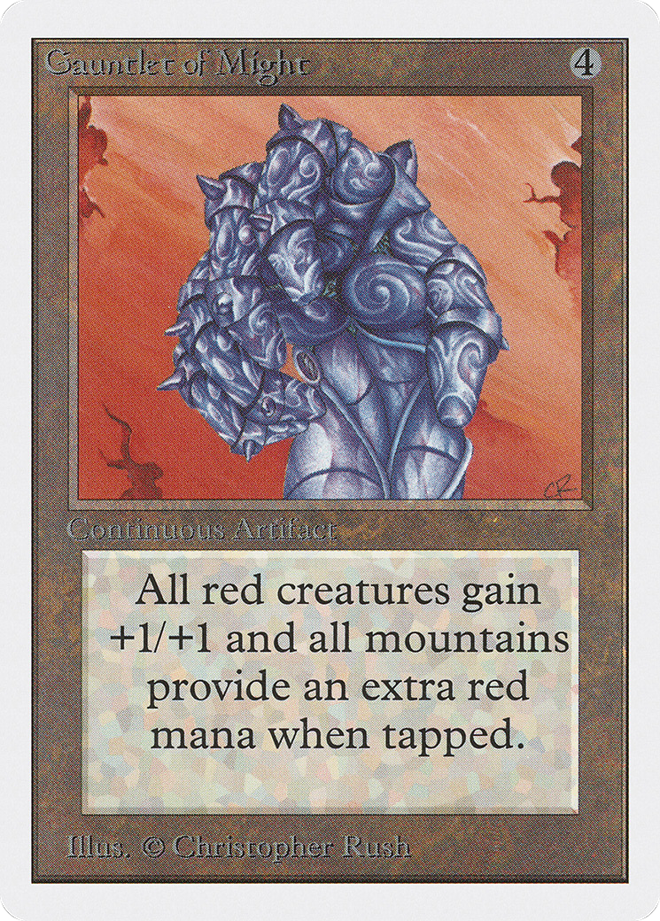 {R} Gauntlet of Might [Unlimited Edition][2ED 245]