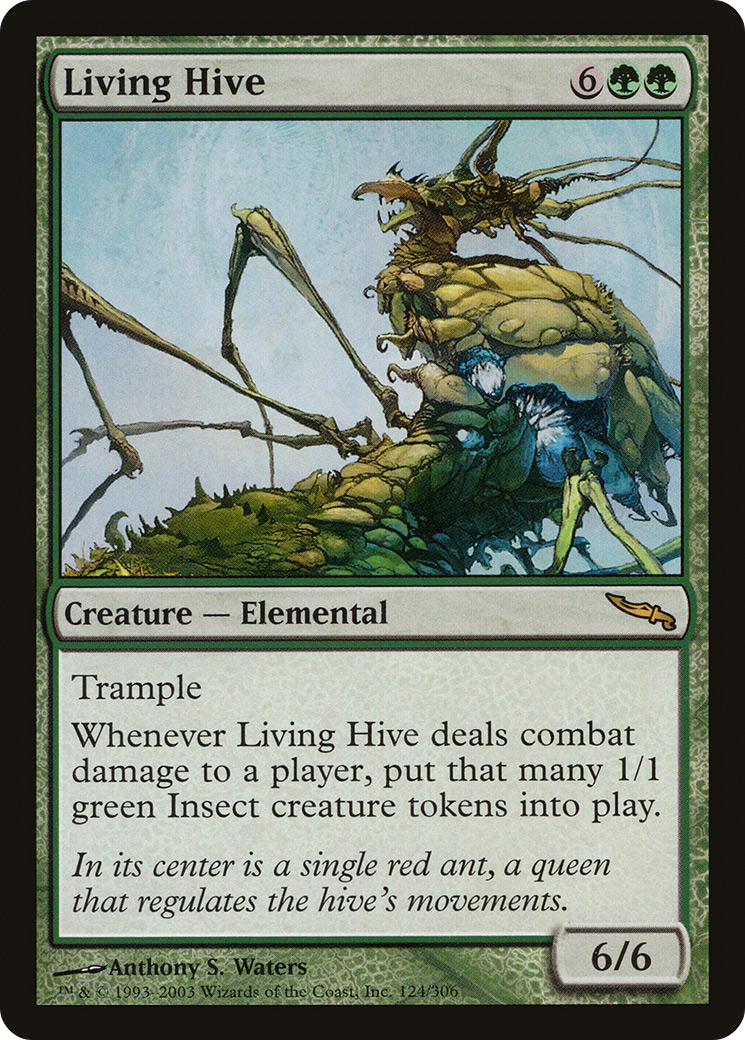 {R} Living Hive [Mirrodin][MRD 124]