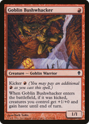 {C} Goblin Bushwhacker [Zendikar][ZEN 125]