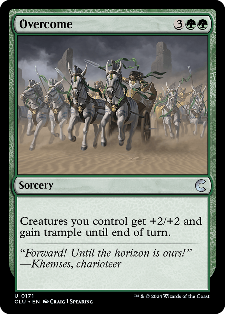 {C} Overcome [Ravnica: Clue Edition][CLU 171]
