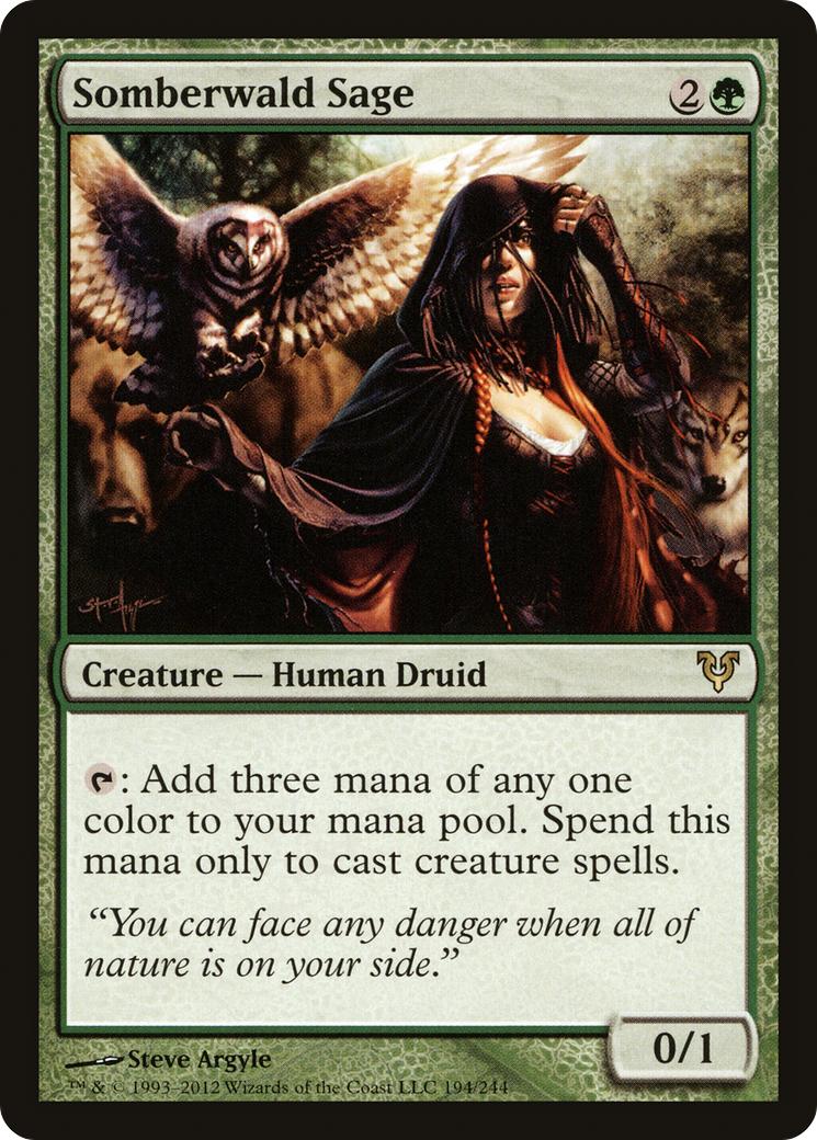{R} Somberwald Sage [Avacyn Restored][AVR 194]