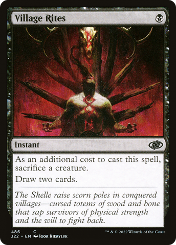 {C} Village Rites [Jumpstart 2022][J22 486]