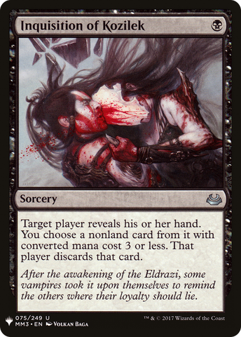 {C} Inquisition of Kozilek [Mystery Booster][LS MM3 075]