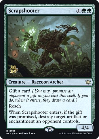{@R} Scrapshooter [Bloomburrow Prerelease Promos][PR BLB 191]