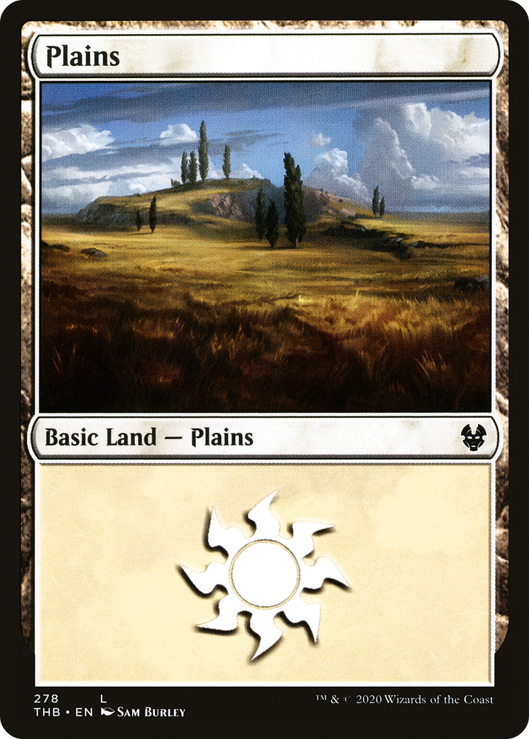 {B}[THB 278] Plains (278) [Theros Beyond Death]