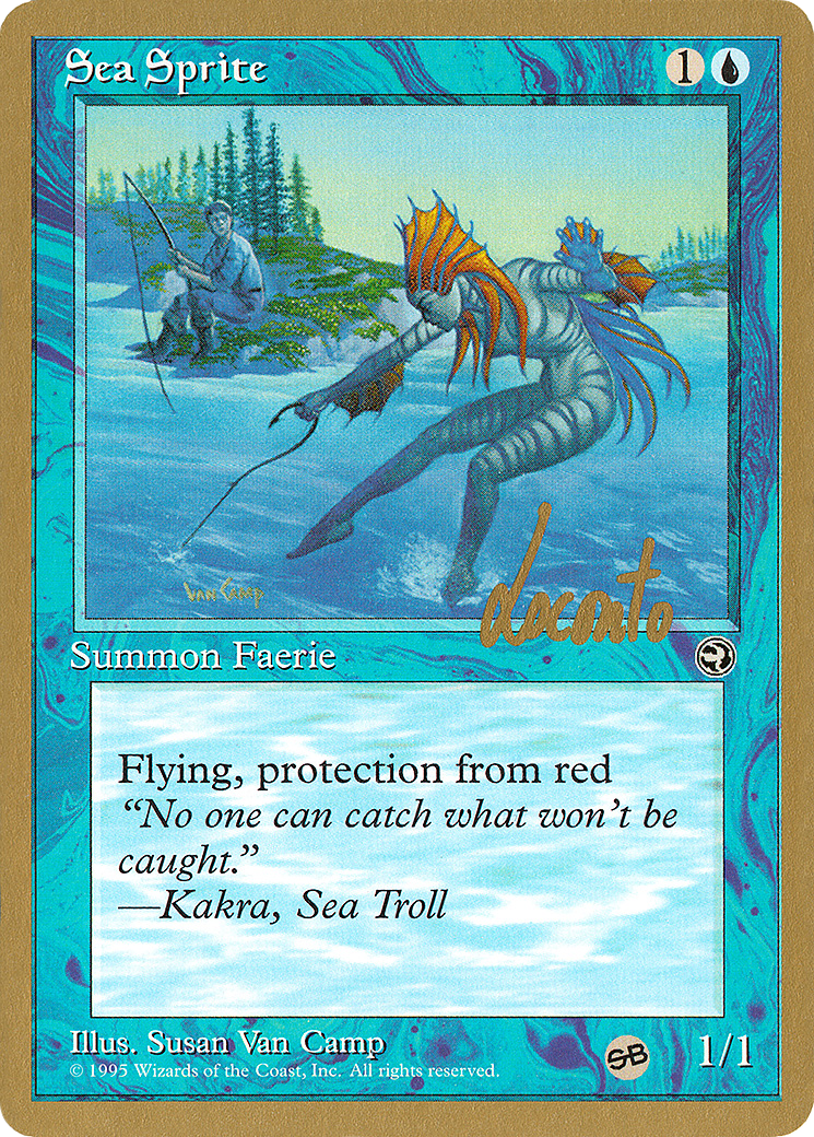 {C} Sea Sprite (Michael Loconto) (SB) [Pro Tour Collector Set][GB PTC ML38SB]