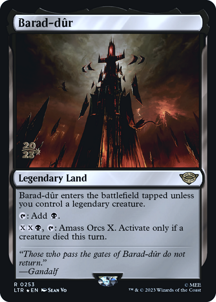{R} Barad-dur [The Lord of the Rings: Tales of Middle-Earth Prerelease Promos][PR LTR 253]