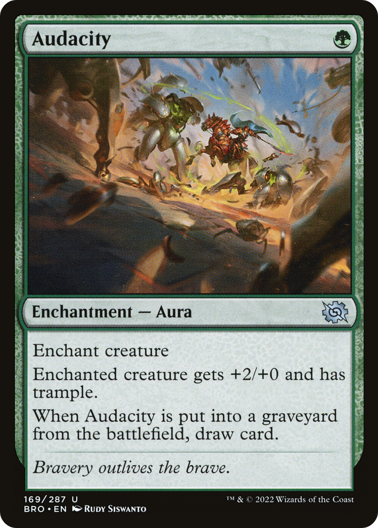 {C} Audacity [The Brothers' War][BRO 169]