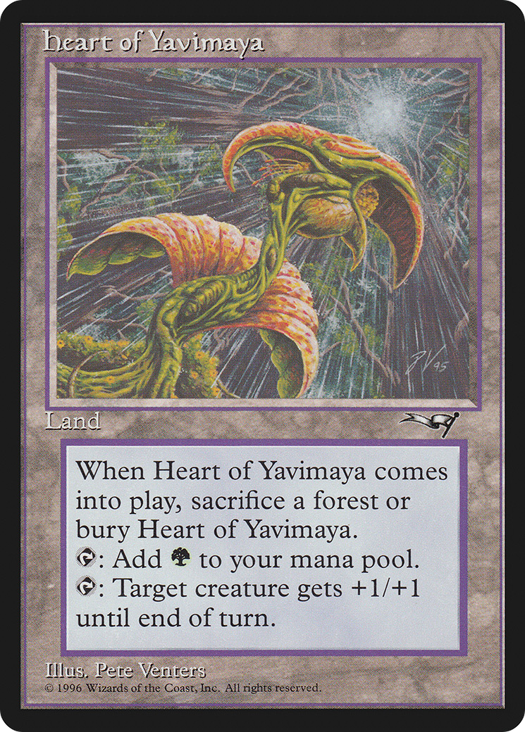 {R} Heart of Yavimaya [Alliances][ALL 138] - Misty Mountain Games