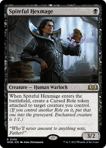 {@R} Spiteful Hexmage [Wilds of Eldraine][WOE 108]