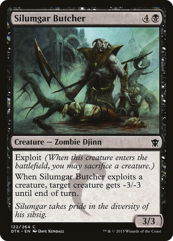 {C} Silumgar Butcher [Dragons of Tarkir][DTK 122]