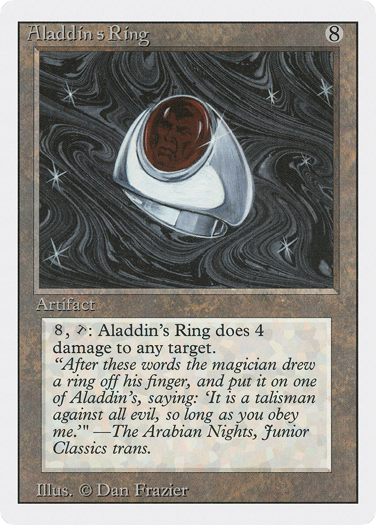 {R} Aladdin's Ring [Revised Edition][3ED 232] - Misty Mountain Games