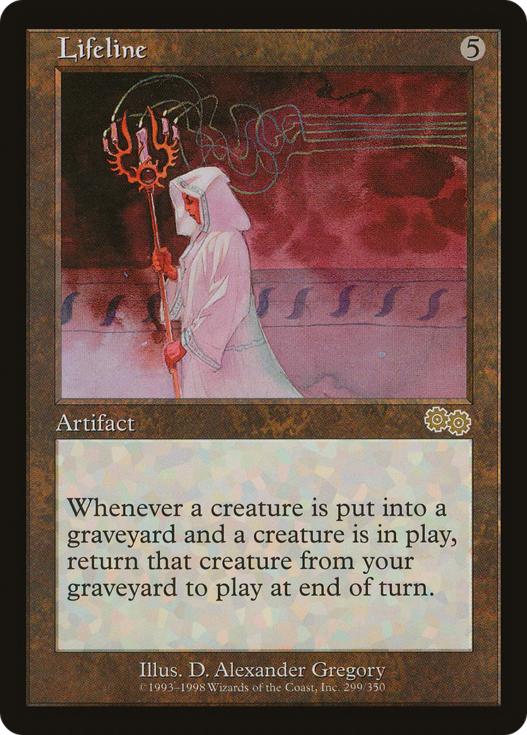{R} Lifeline [Urza's Saga][USG 299] - Misty Mountain Games