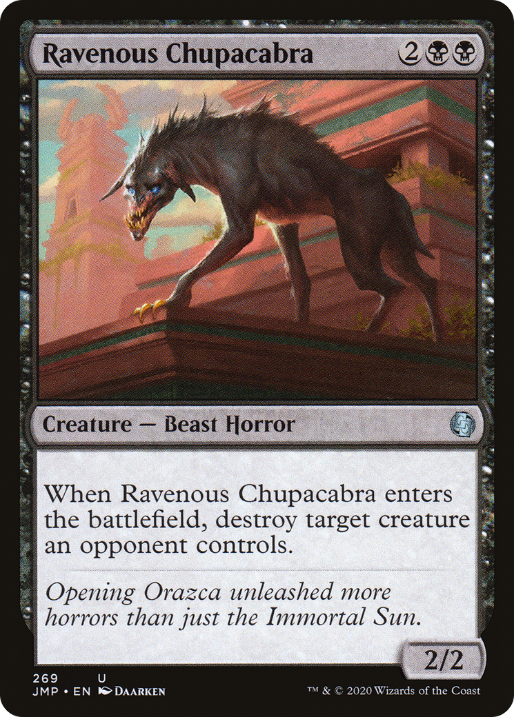 {C} Ravenous Chupacabra [Jumpstart][JMP 269]