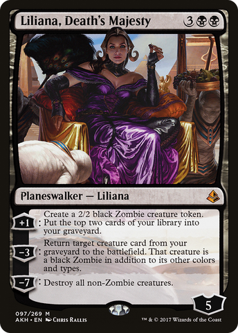 {R} Liliana, Death's Majesty [Amonkhet][AKH 097]