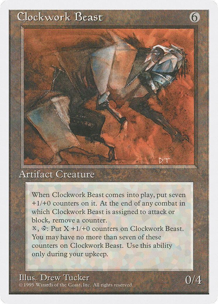 {R} Clockwork Beast [Fourth Edition][4ED 307]